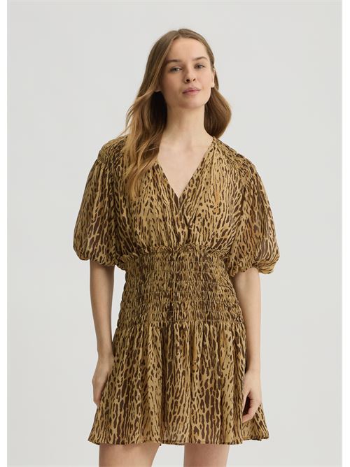 Vestito corto animalier Liu Jo | WA5331T6867.M9550
